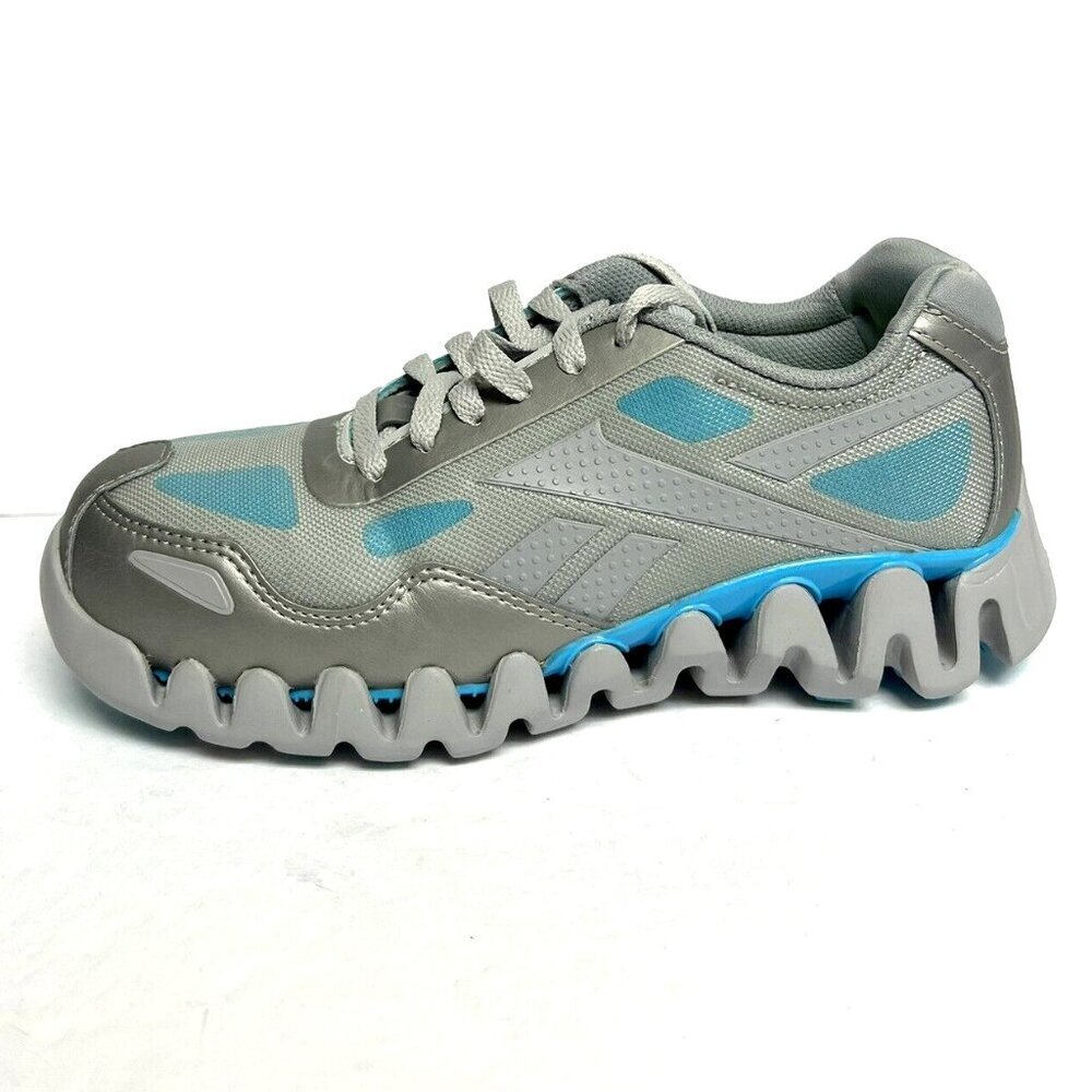 Reebok Womens Zigpulse Work Sneaker Gray Size 6.5 M